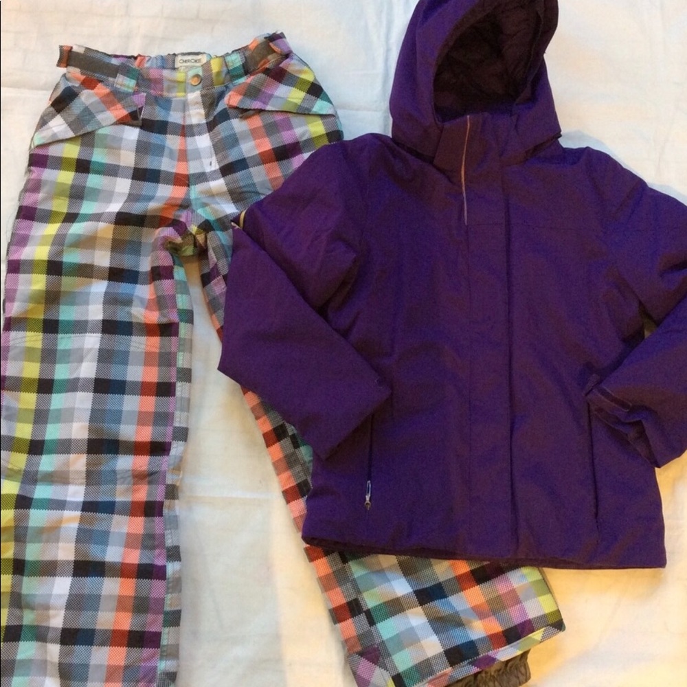 Spyder Jacket Cherokee Ski Pants 2-PC Bundle 10/12